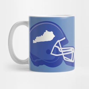 Kentucky Outline Football Helmet Mug